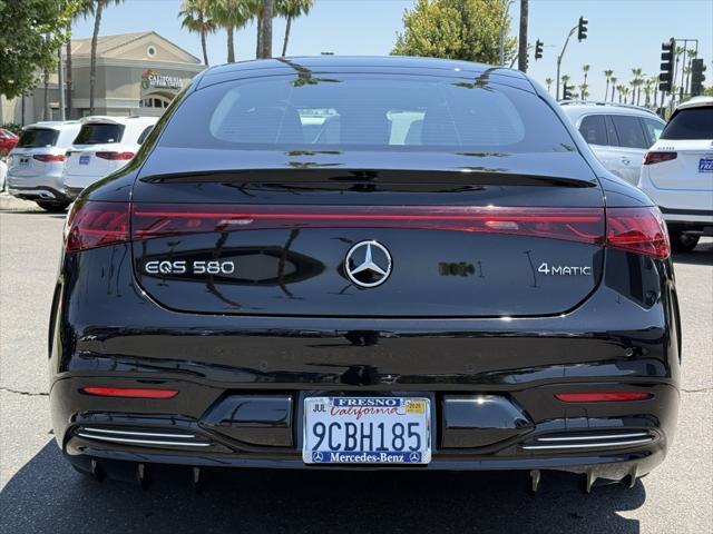 used 2022 Mercedes-Benz EQS 580 car, priced at $53,998