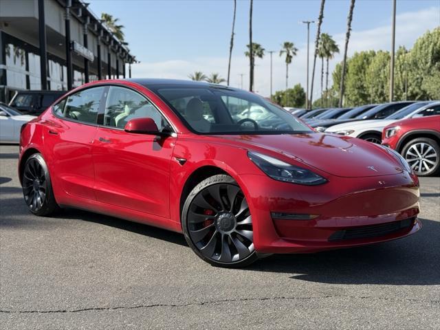 used 2022 Tesla Model 3 car, priced at $29,998