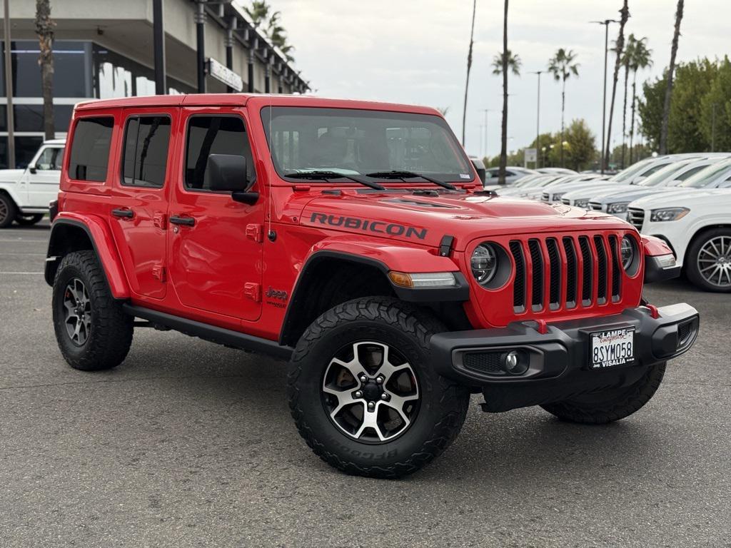 used 2021 Jeep Wrangler Unlimited car, priced at $35,000