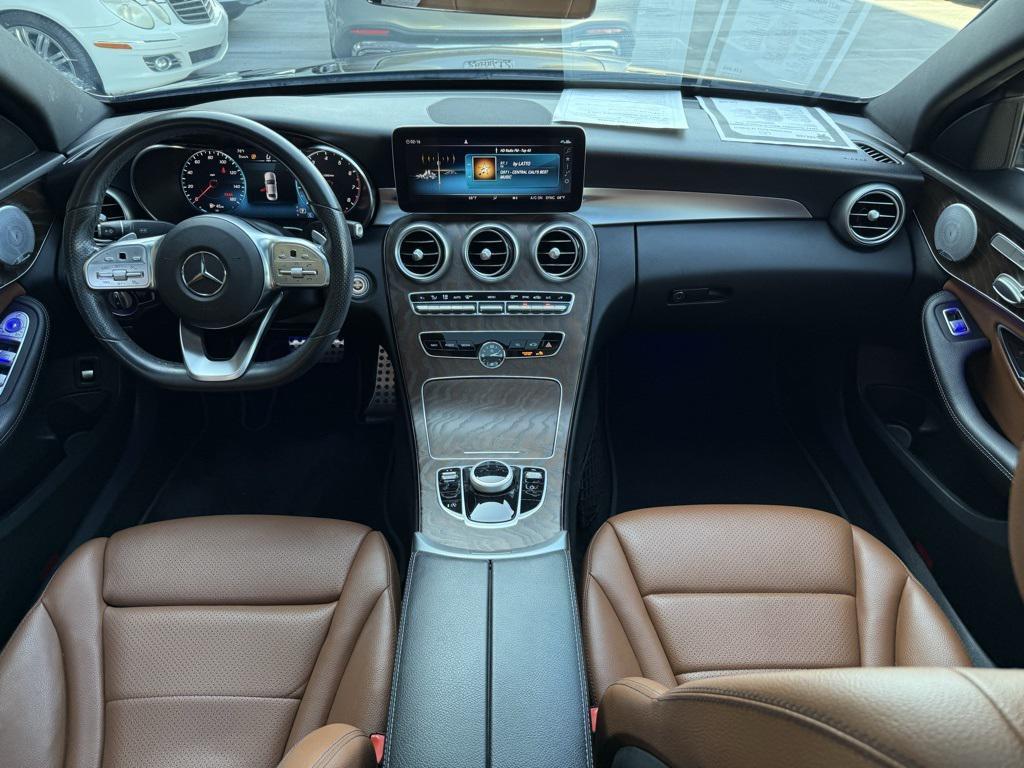 used 2021 Mercedes-Benz C-Class car, priced at $27,000