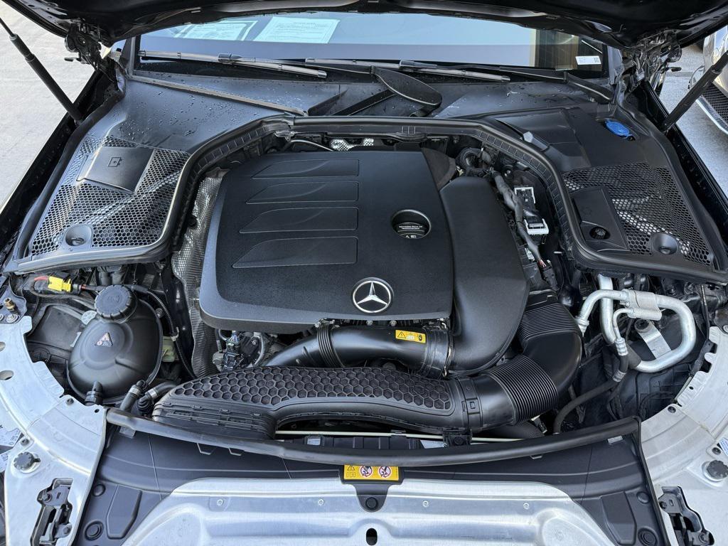used 2021 Mercedes-Benz C-Class car, priced at $27,000
