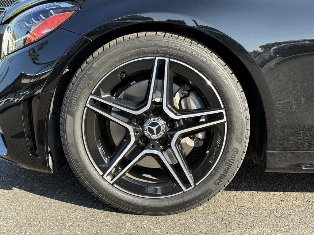 used 2021 Mercedes-Benz C-Class car, priced at $27,000
