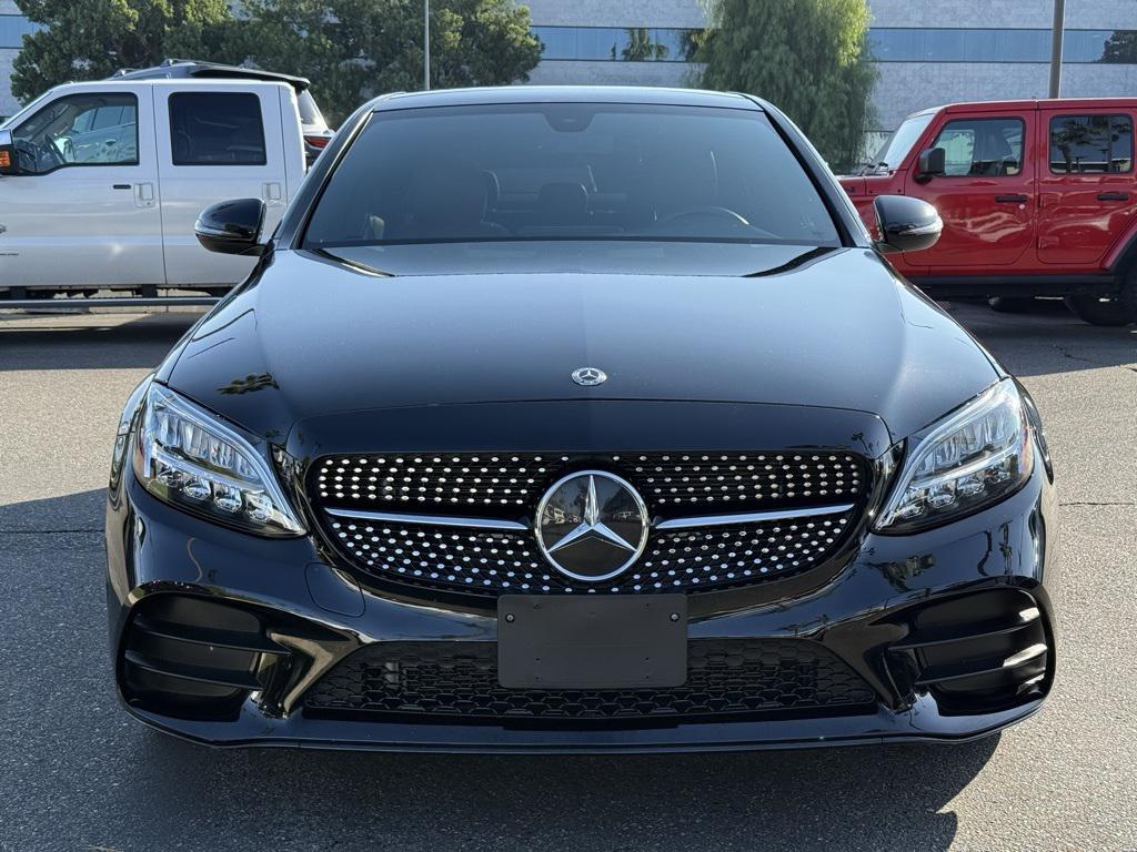 used 2021 Mercedes-Benz C-Class car, priced at $27,000