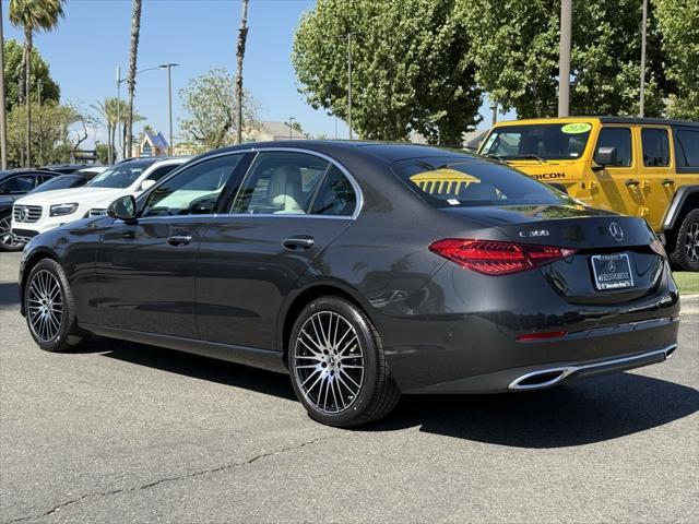 new 2025 Mercedes-Benz C-Class car, priced at $53,285