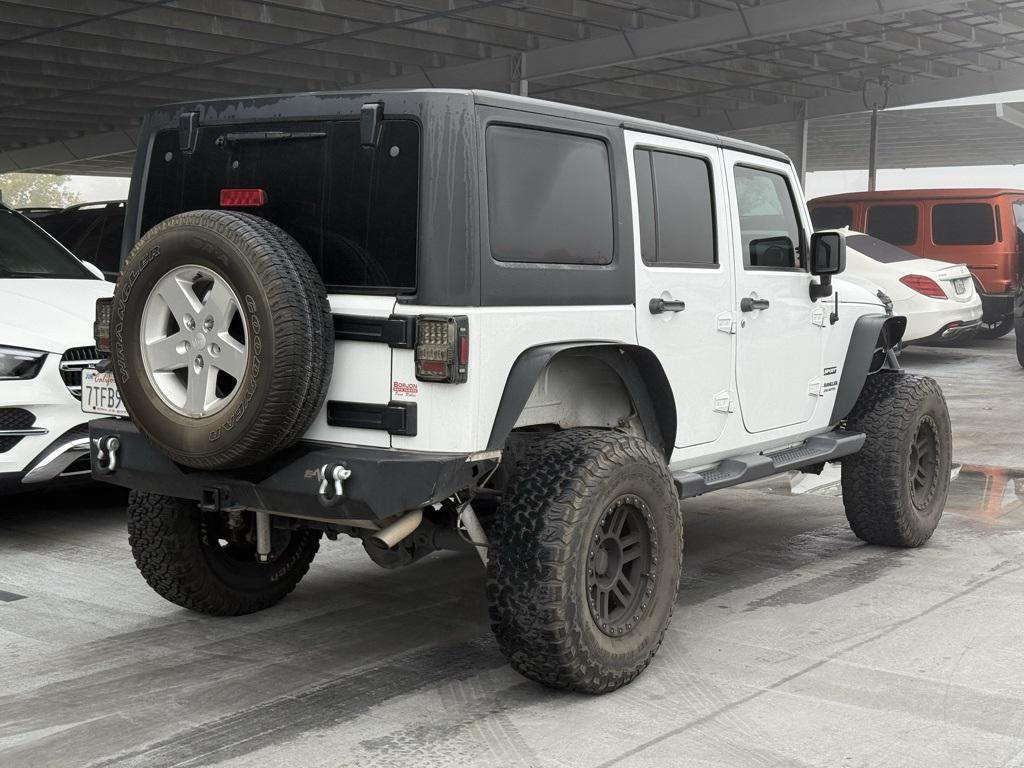 used 2016 Jeep Wrangler Unlimited car, priced at $21,200