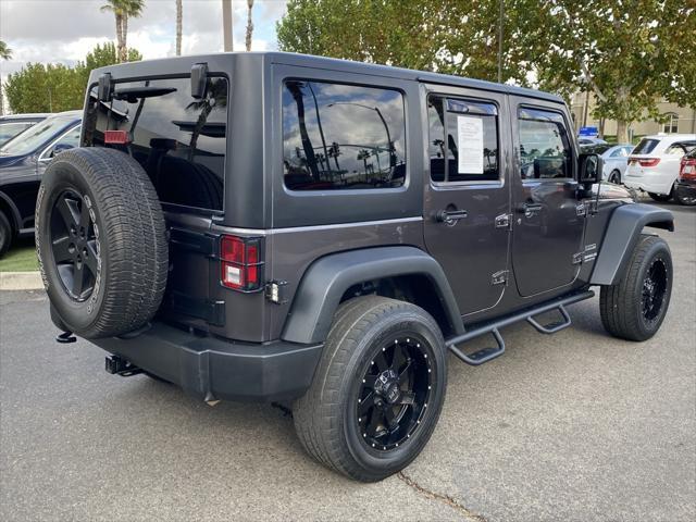 used 2016 Jeep Wrangler Unlimited car, priced at $16,988