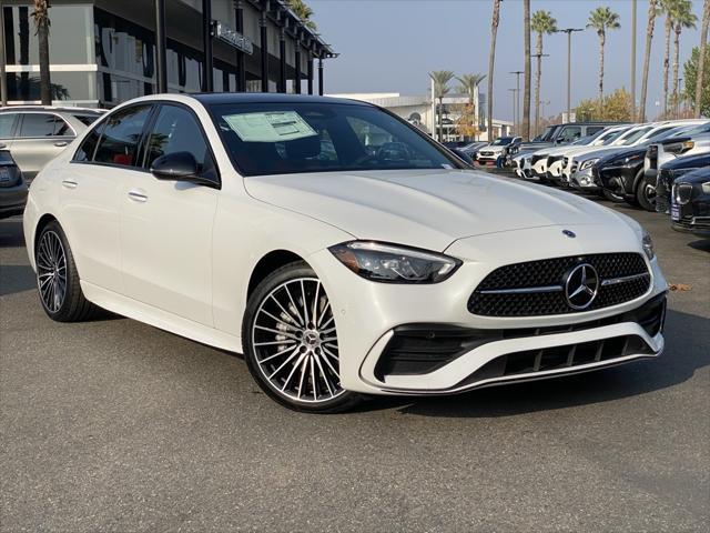 new 2024 Mercedes-Benz C-Class car, priced at $58,315