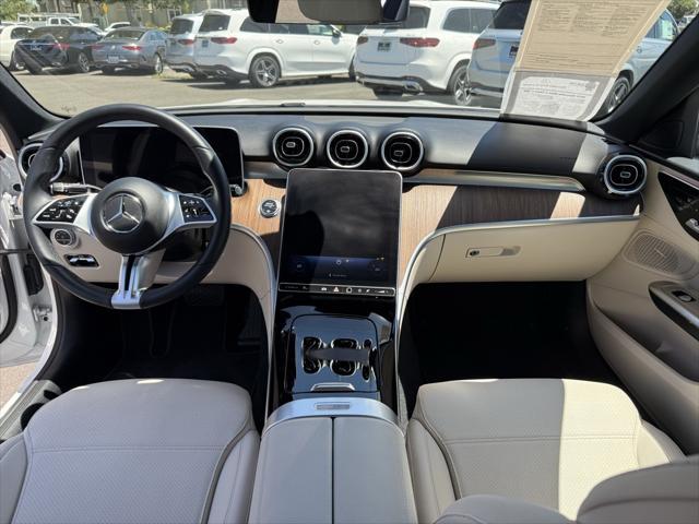 used 2025 Mercedes-Benz C-Class car, priced at $44,598