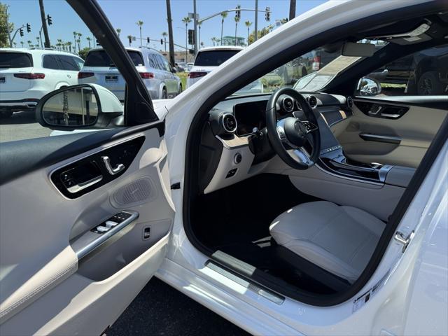 used 2025 Mercedes-Benz C-Class car, priced at $44,598