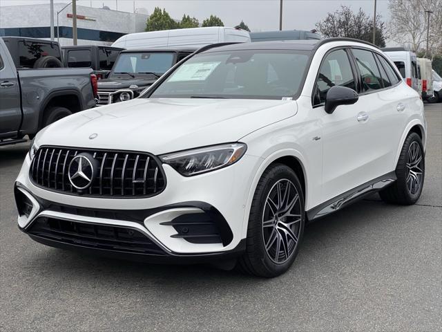 new 2025 Mercedes-Benz AMG GLC 43 car, priced at $71,715