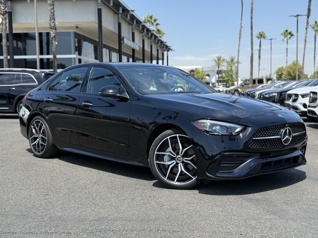 used 2024 Mercedes-Benz C-Class car, priced at $40,598