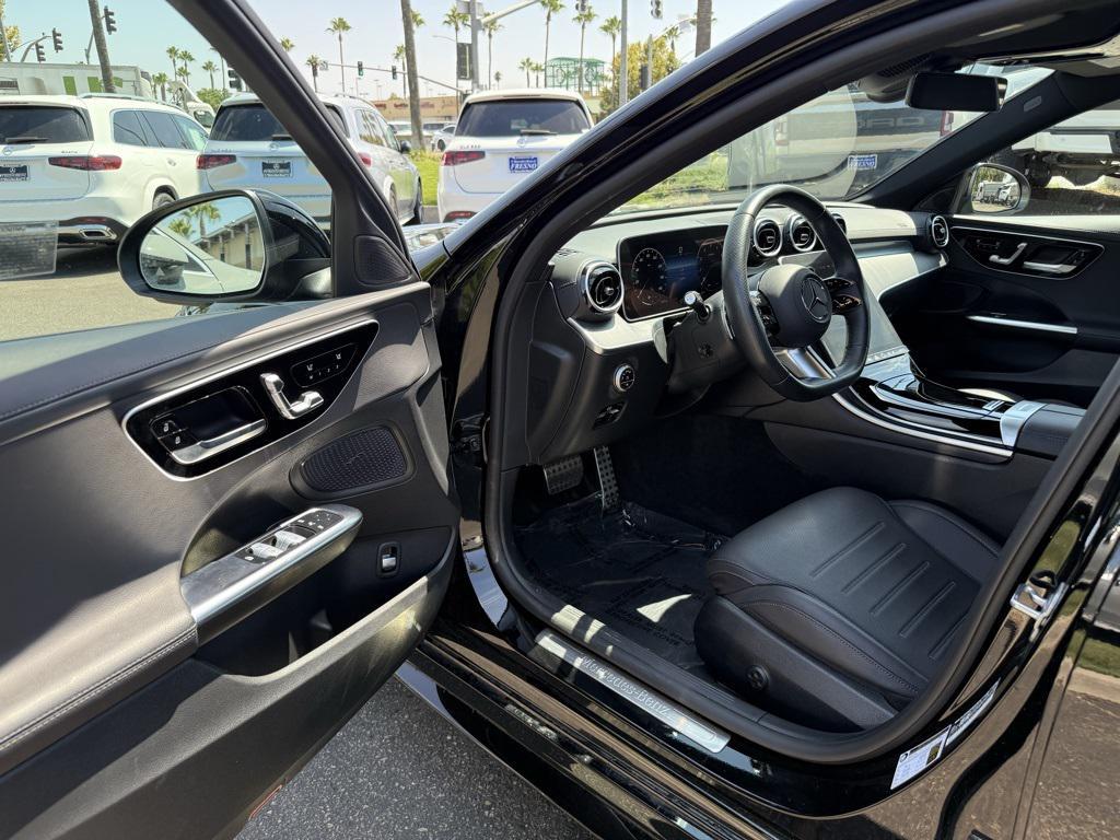used 2024 Mercedes-Benz C-Class car, priced at $40,598