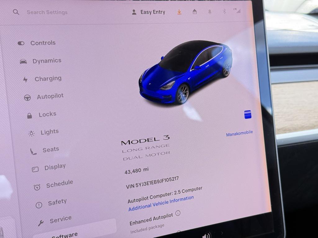 used 2018 Tesla Model 3 car, priced at $23,900