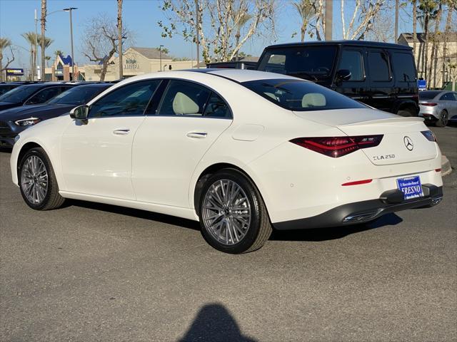 new 2025 Mercedes-Benz CLA 250 car, priced at $47,520