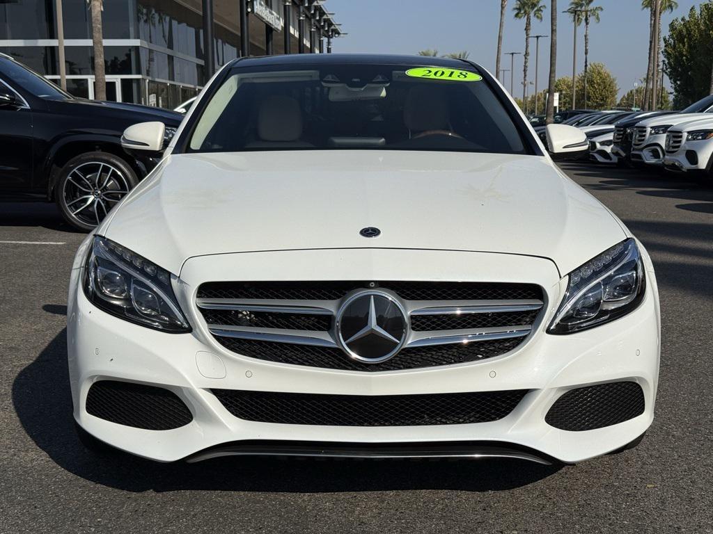 used 2018 Mercedes-Benz C-Class car, priced at $14,998