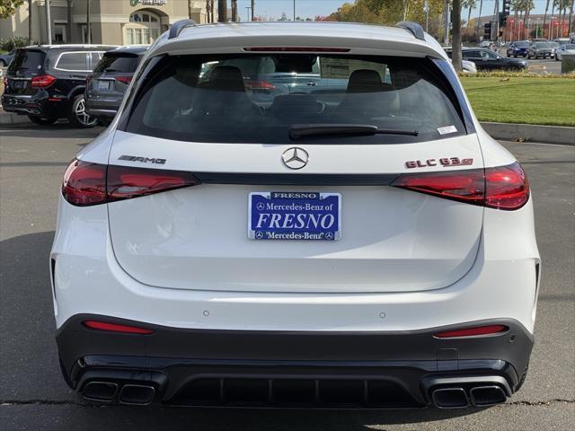 new 2025 Mercedes-Benz AMG GLC 63 car, priced at $93,510