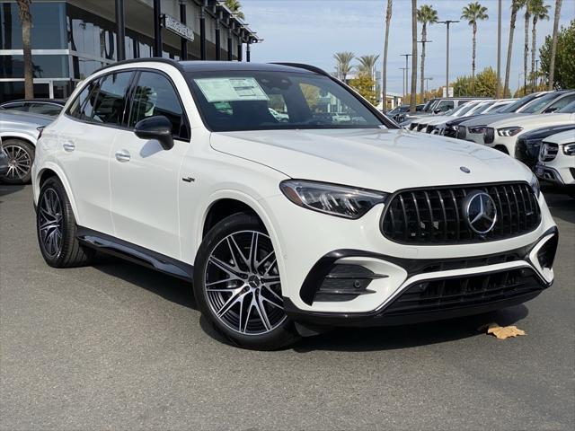 new 2025 Mercedes-Benz AMG GLC 63 car, priced at $93,510