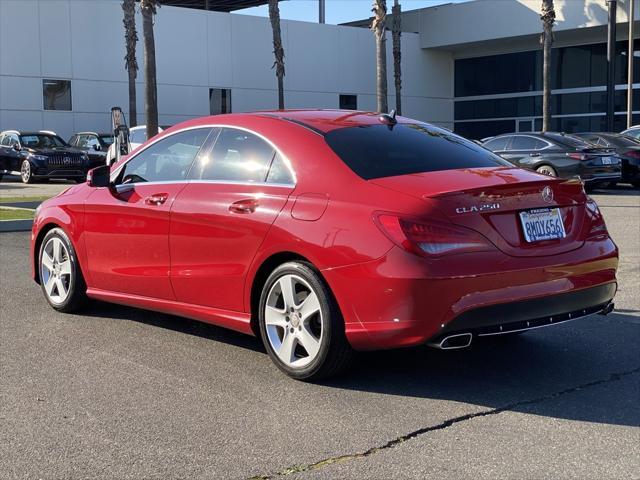 used 2015 Mercedes-Benz CLA-Class car, priced at $15,998