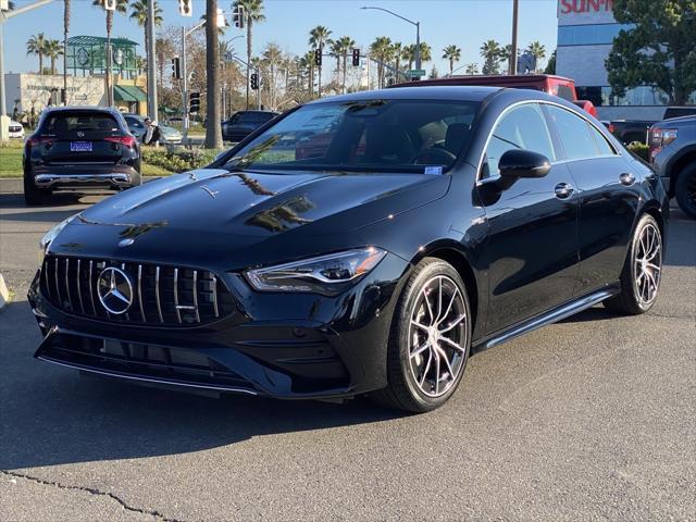 new 2025 Mercedes-Benz AMG CLA 35 car, priced at $57,720