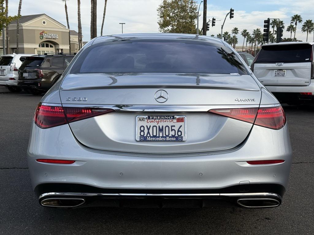 used 2021 Mercedes-Benz S-Class car, priced at $65,000