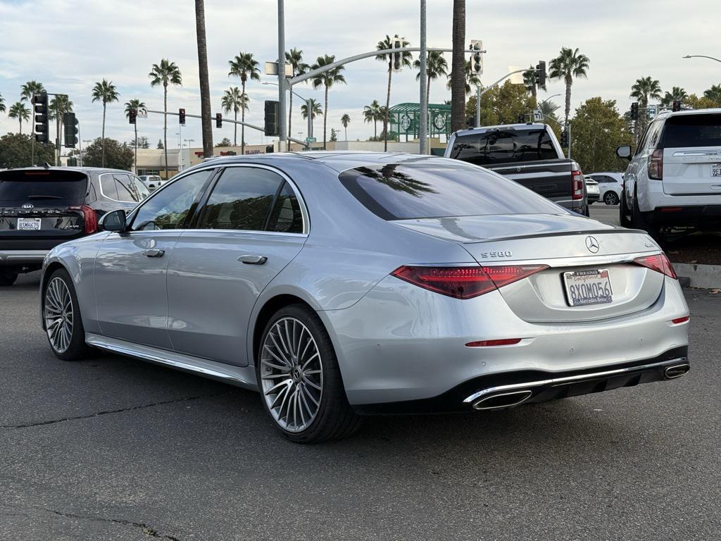 used 2021 Mercedes-Benz S-Class car, priced at $65,000