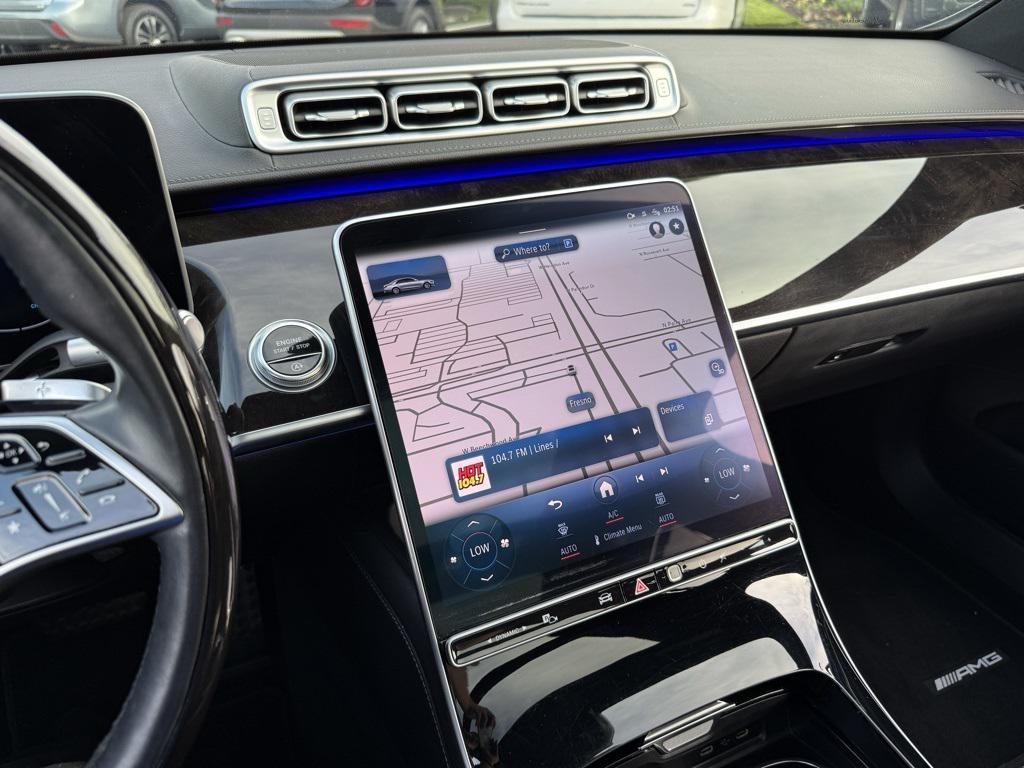 used 2021 Mercedes-Benz S-Class car, priced at $65,000