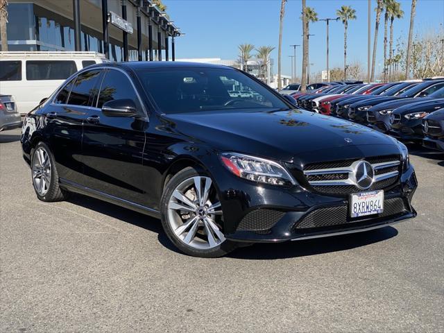 used 2021 Mercedes-Benz C-Class car, priced at $29,999