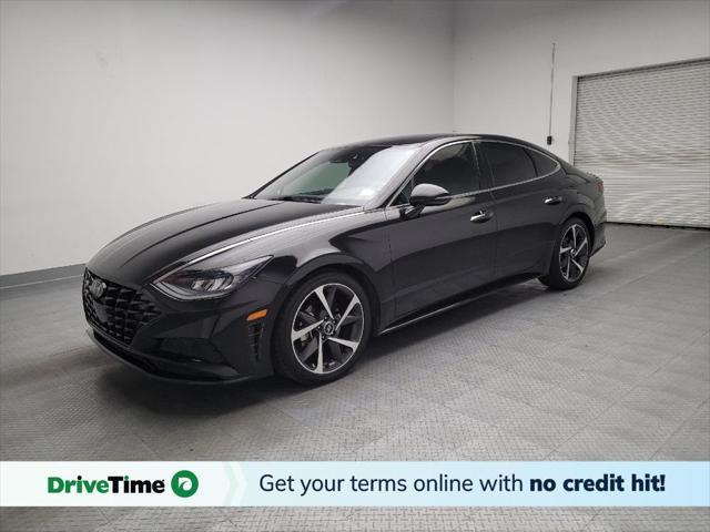 used 2021 Hyundai Sonata car, priced at $20,295