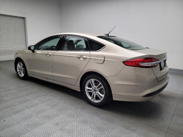 used 2018 Ford Fusion car, priced at $14,895