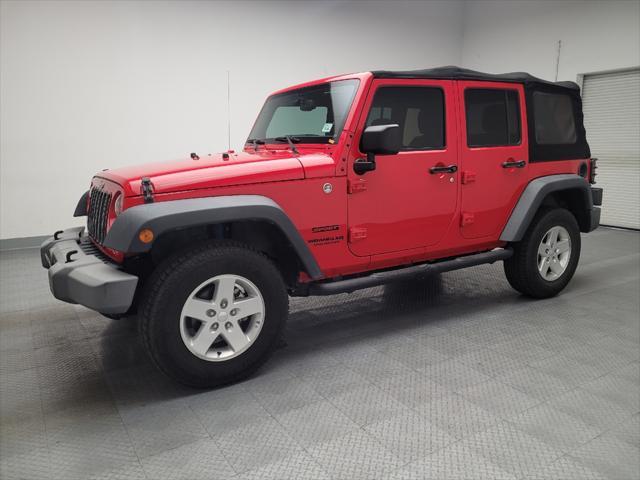 used 2015 Jeep Wrangler Unlimited car, priced at $17,895