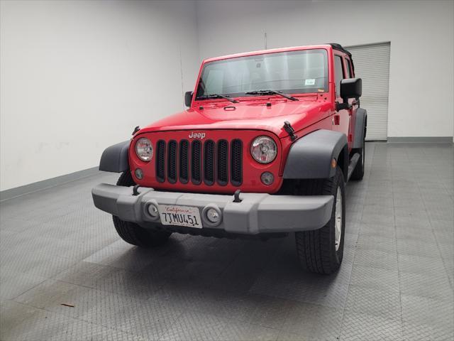 used 2015 Jeep Wrangler Unlimited car, priced at $17,895