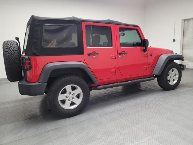 used 2015 Jeep Wrangler Unlimited car, priced at $17,895