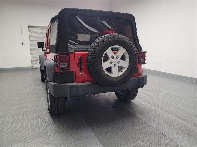 used 2015 Jeep Wrangler Unlimited car, priced at $17,895