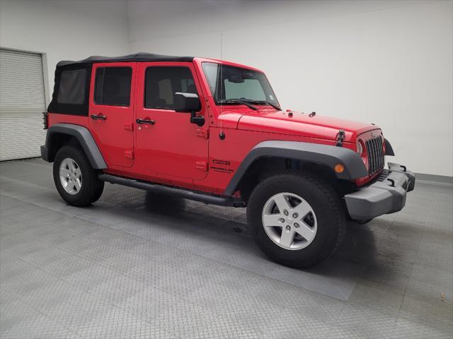 used 2015 Jeep Wrangler Unlimited car, priced at $17,895