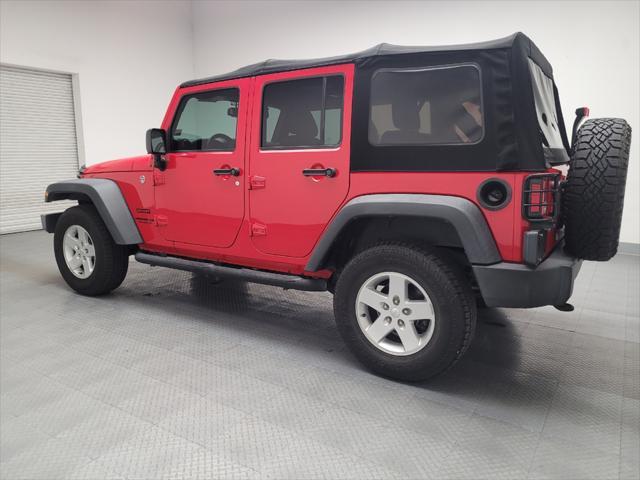 used 2015 Jeep Wrangler Unlimited car, priced at $17,895