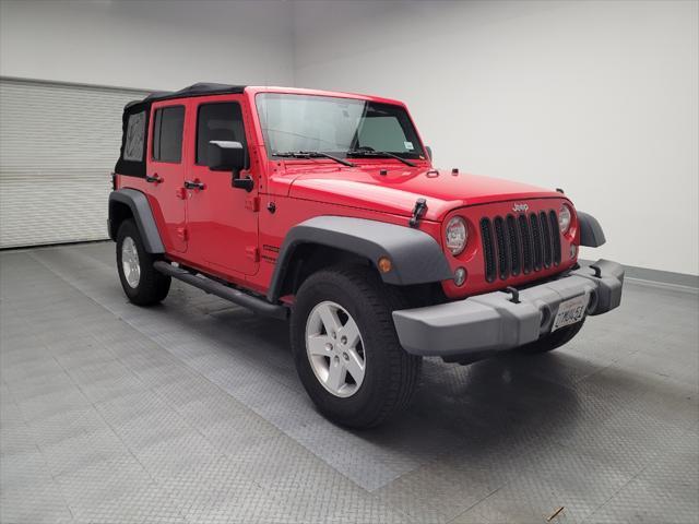 used 2015 Jeep Wrangler Unlimited car, priced at $17,895