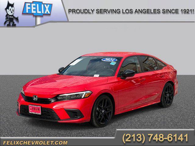 used 2024 Honda Civic car, priced at $24,992