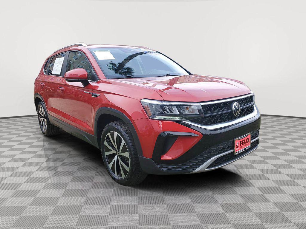 used 2022 Volkswagen Taos car, priced at $18,994