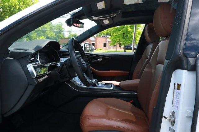 used 2021 Audi Q8 car, priced at $44,900