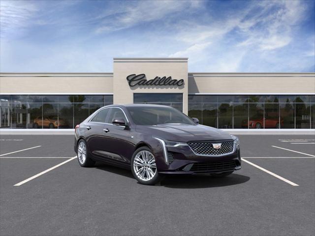 new 2025 Cadillac CT4 car, priced at $47,565