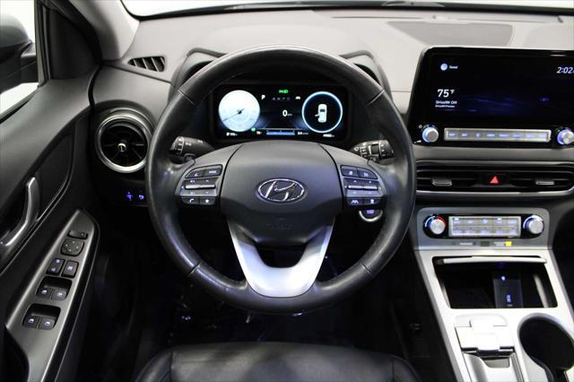 used 2022 Hyundai Kona EV car, priced at $20,488