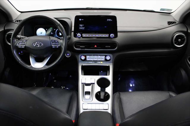 used 2022 Hyundai Kona EV car, priced at $20,488