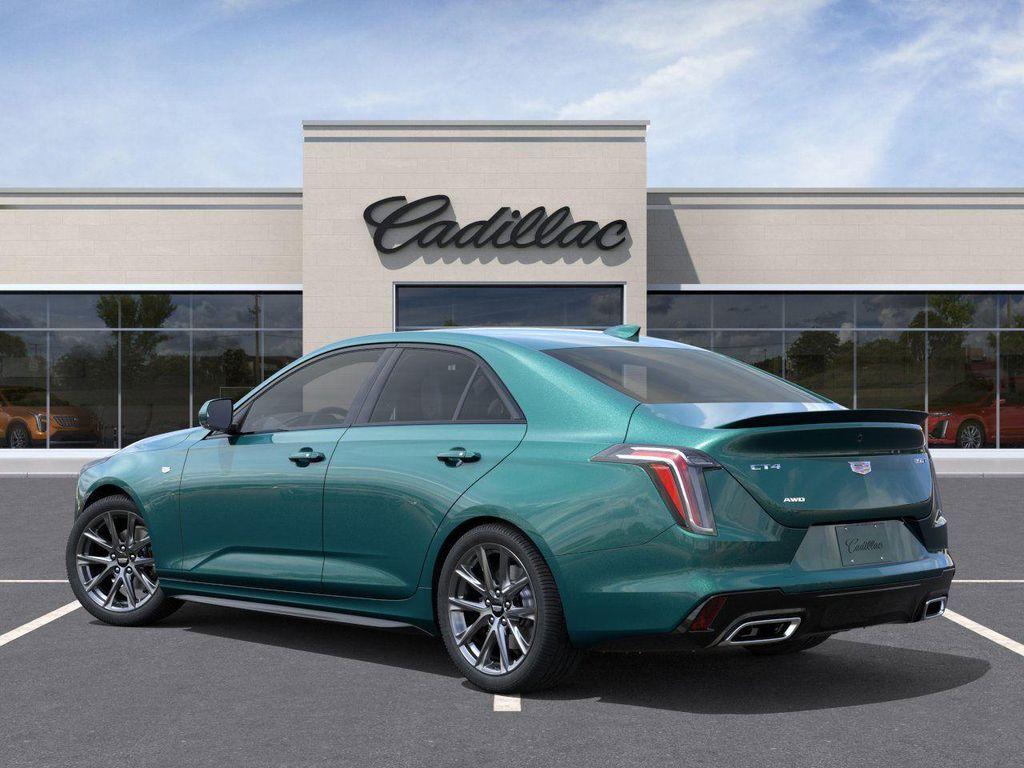 new 2026 Cadillac CT4 car, priced at $50,970