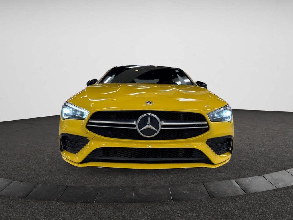 used 2020 Mercedes-Benz AMG CLA 35 car, priced at $27,998