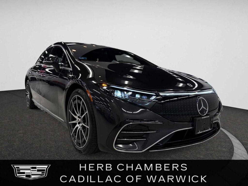 used 2022 Mercedes-Benz EQS 580 car, priced at $47,598