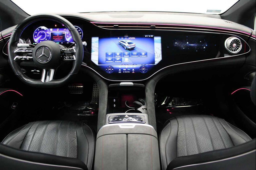 used 2022 Mercedes-Benz EQS 580 car, priced at $46,998