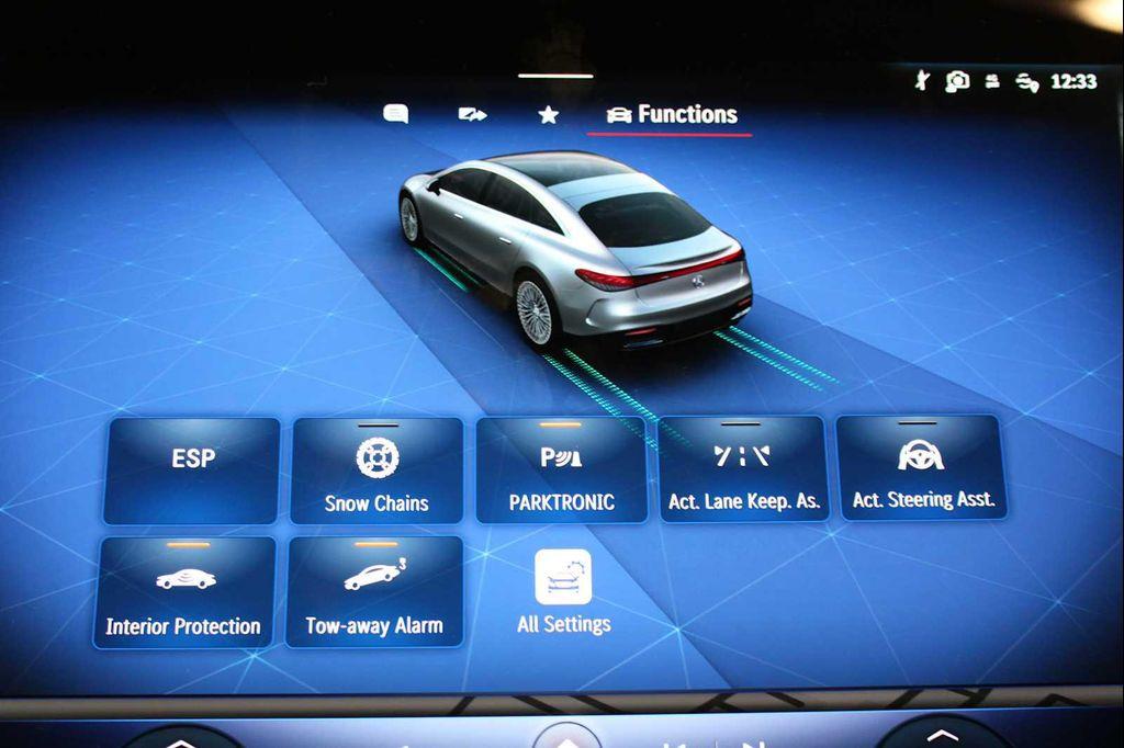 used 2022 Mercedes-Benz EQS 580 car, priced at $46,998