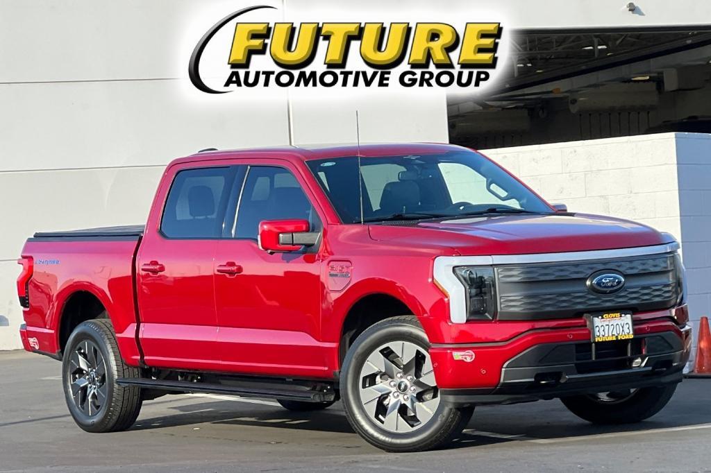 used 2023 Ford F-150 Lightning car, priced at $57,995