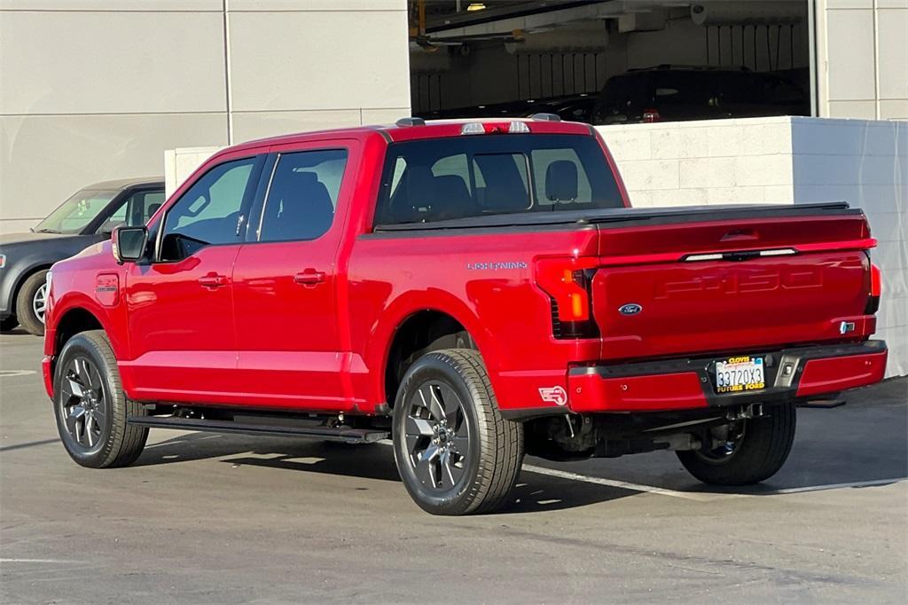 used 2023 Ford F-150 Lightning car, priced at $58,925