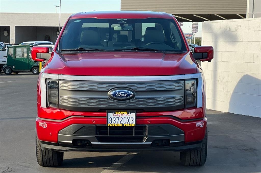 used 2023 Ford F-150 Lightning car, priced at $58,925